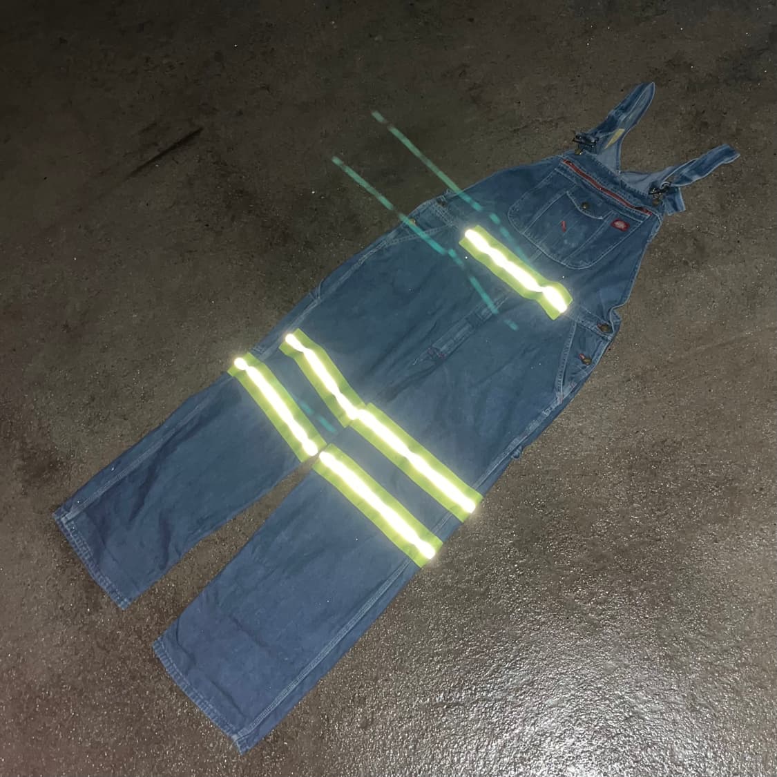 Dickies 리플렉티브 데님 오버롤 (~38“) 상품이미지7