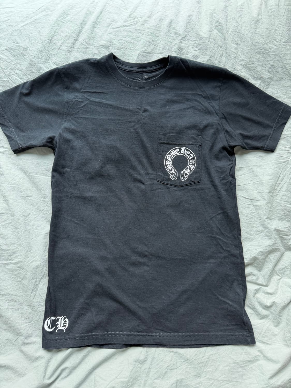 [M] 크롬하츠 말리부 크로스 반팔 티셔츠 블랙 상품이미지2