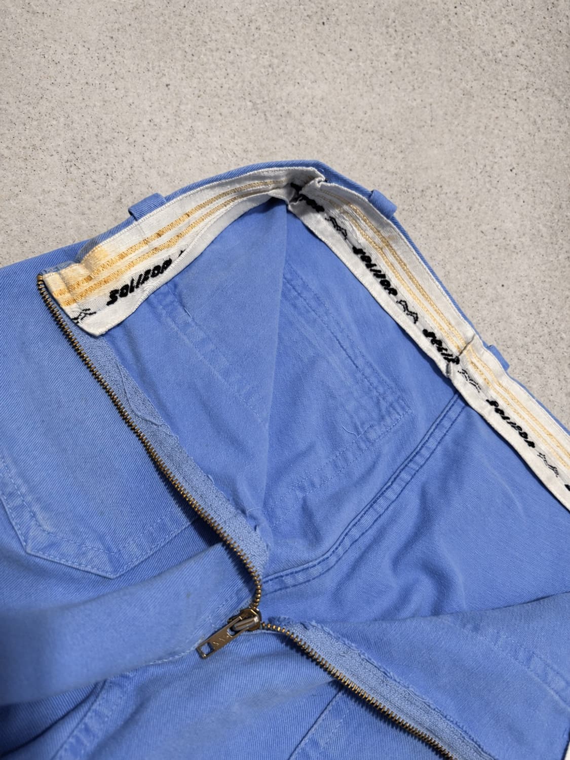 70s 페이디드 블루 워크웨어 팬츠 상품이미지6