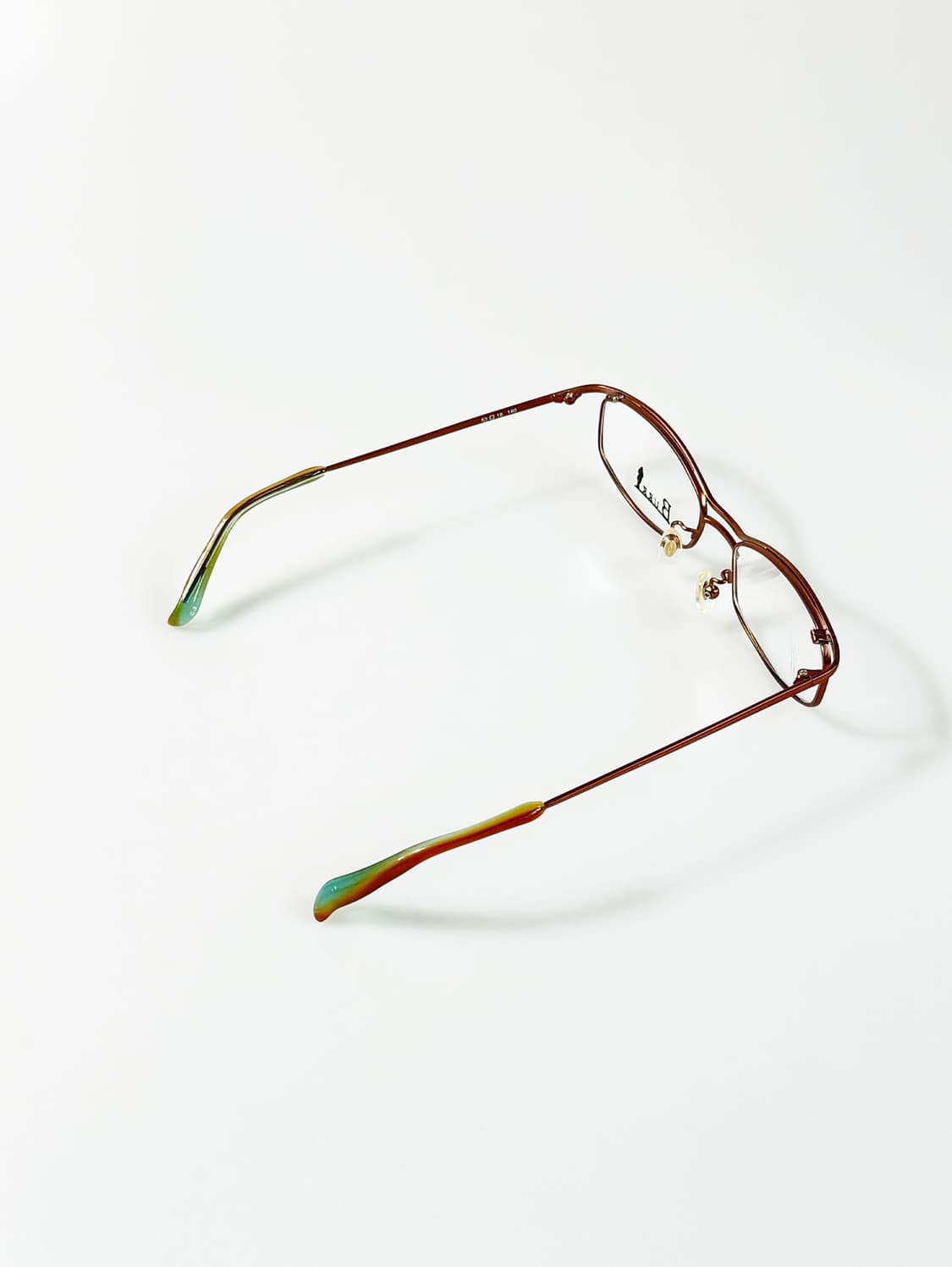 90s BUZZ 슬림 오벌 프레임 빈티지 안경 상품이미지4