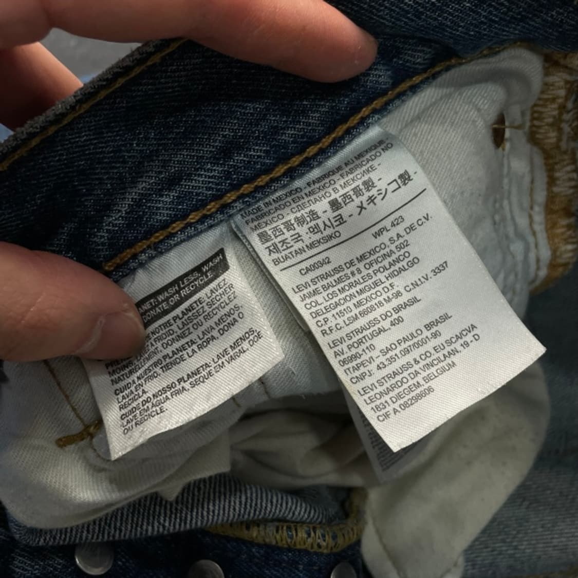 32 리바이스 501 청바지 상품이미지3