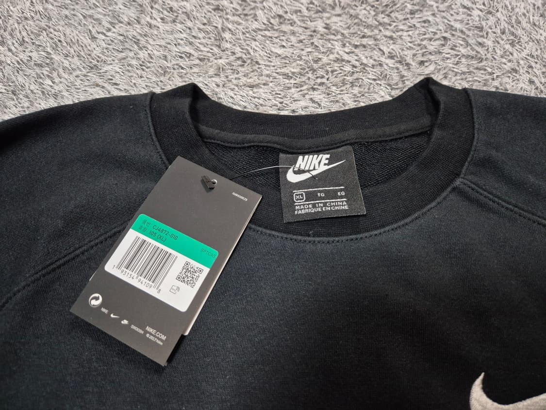 [새상품]나이키 남성 더블스우시 스웨트 맨투맨 XL 상품이미지6