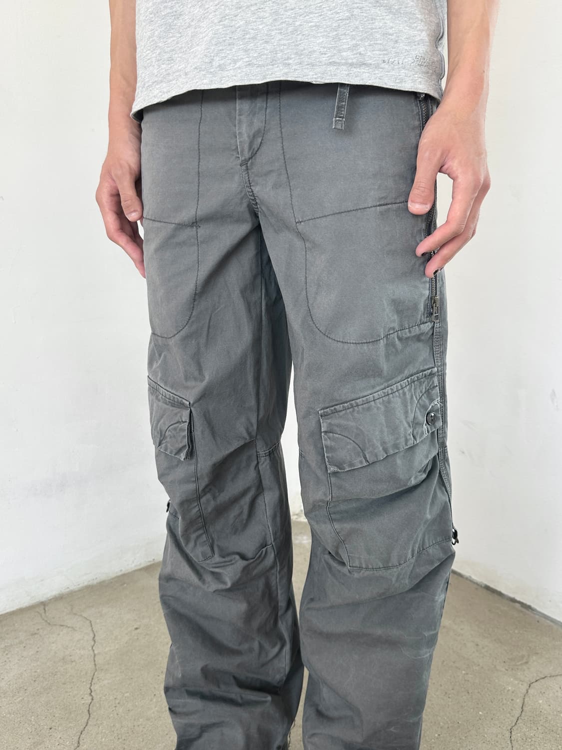 00's 저버드 멀티 포켓 카고 팬츠 상품이미지5
