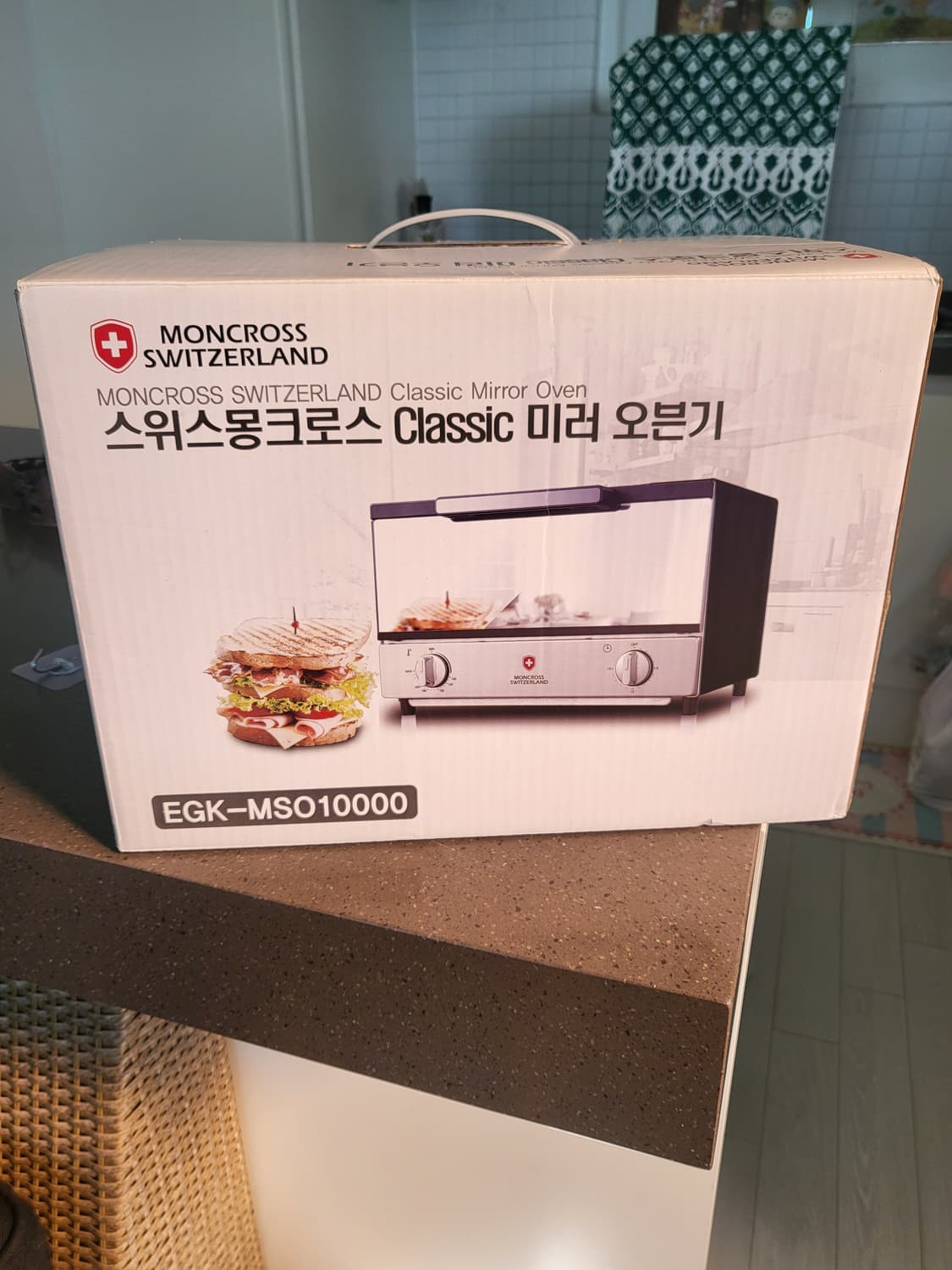 [새제품] 스위스몽크로스 클래식 미러 오븐 EGK-MSO1000 상품이미지3