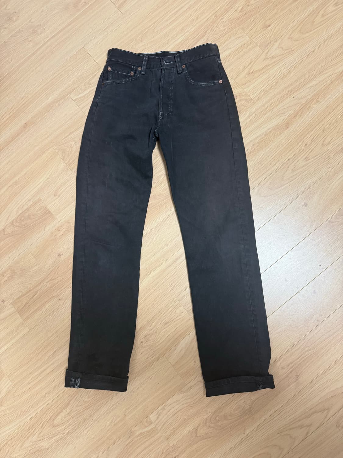 리바이스 재팬빈티지 블랙 데님 상품이미지7