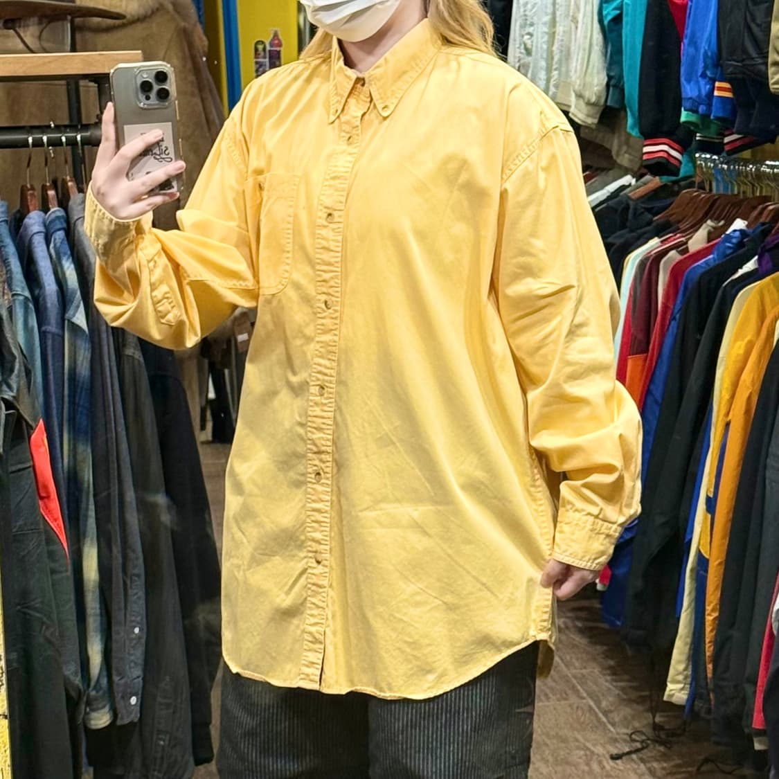 [HI] 칼하트 긴팔셔츠 옐로우  상품이미지4