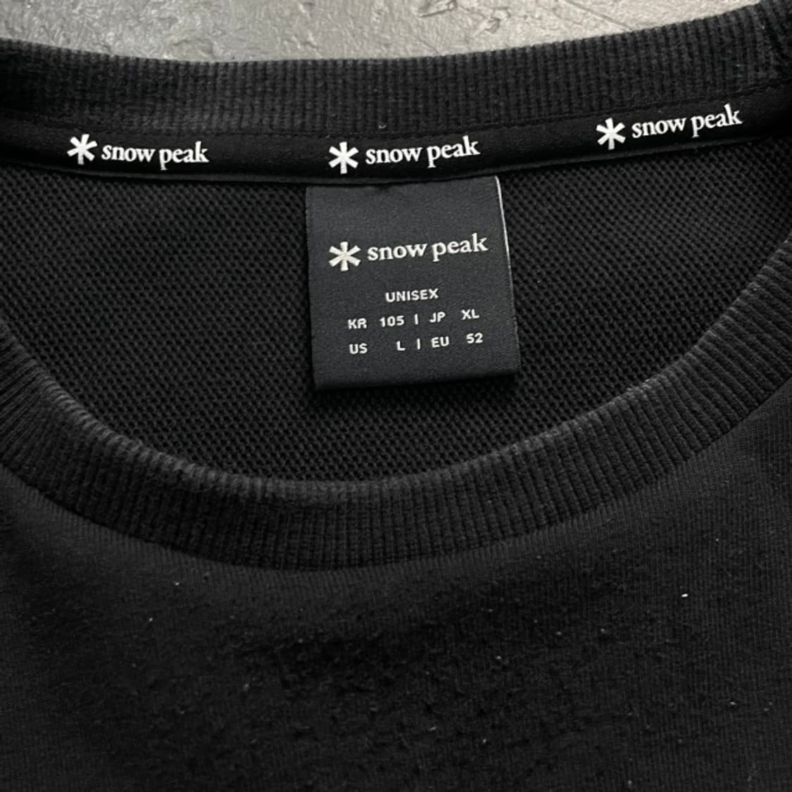 105 스노우피크 맨투맨 상품이미지3