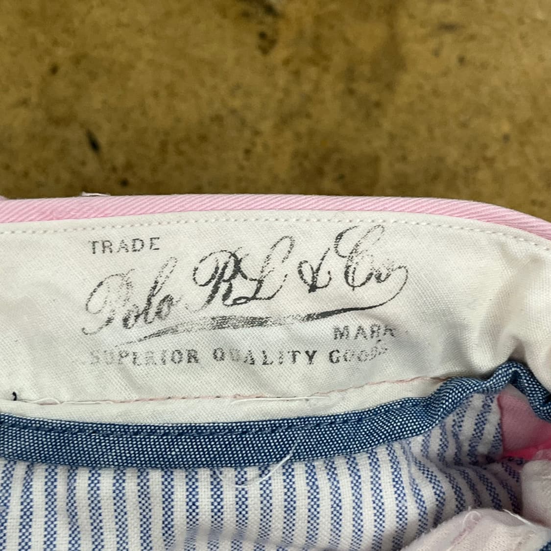 [정품/34] 폴로 랄프로렌 핑크 면바지 캐주얼 팬츠 b16 상품이미지7