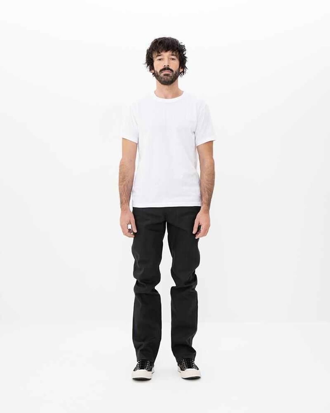 Visvim FLUXUS 비즈빔 소셜 스컬프쳐 블랙 데님 CMYK 상품이미지2