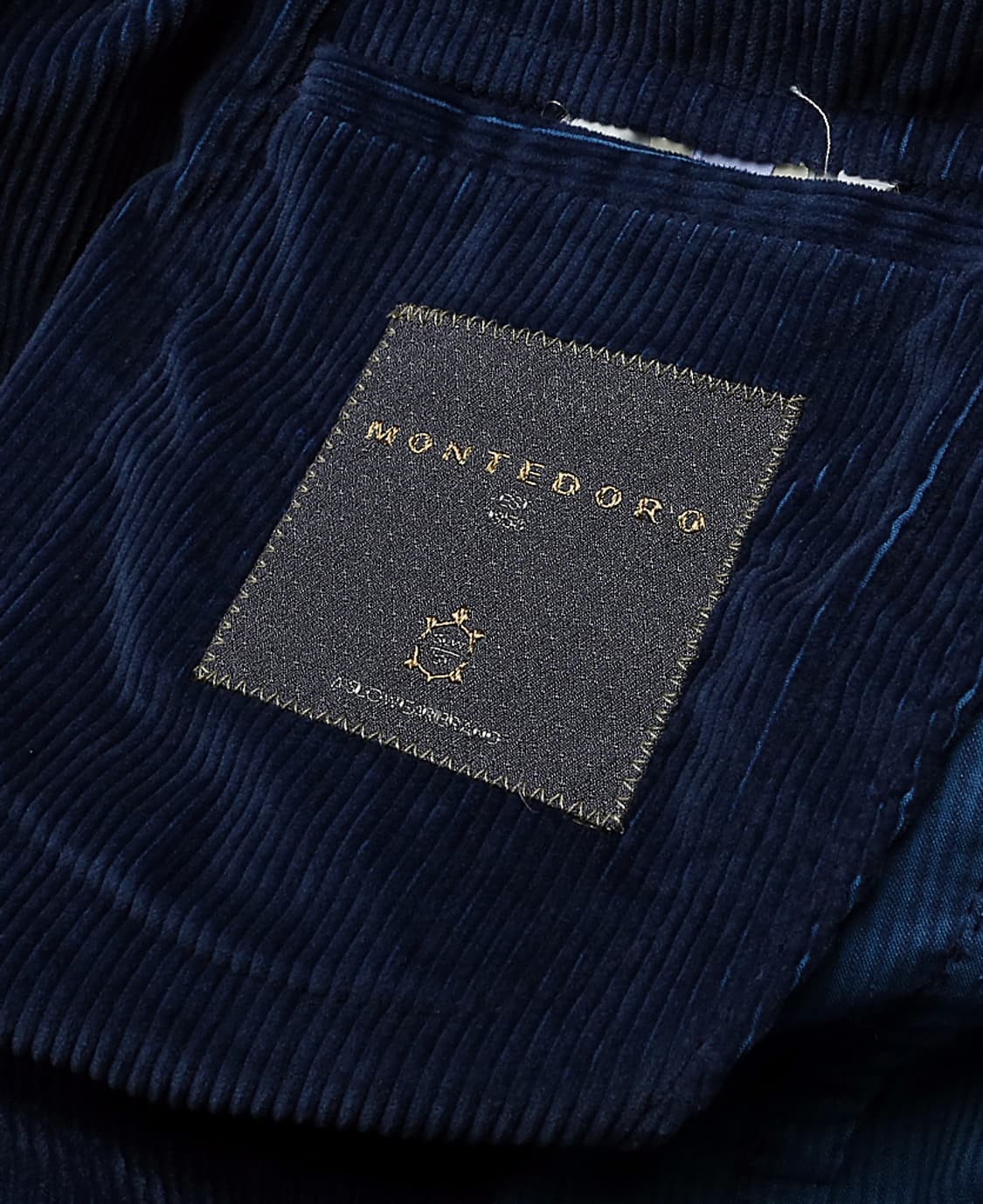 몬테도로 [Montedoro] 블루 네이비 코듀로이 이태리 스포츠 자켓 상품이미지6