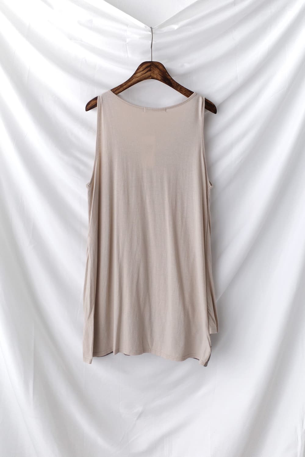 frill half T + dot sleeveless one-piece 상품이미지8