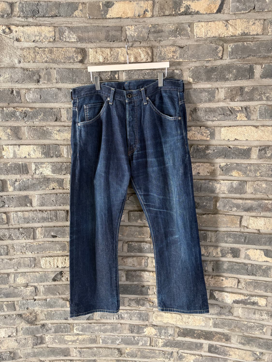 A Bathing Ape Embroidered Ape Logo Denim 상품이미지3
