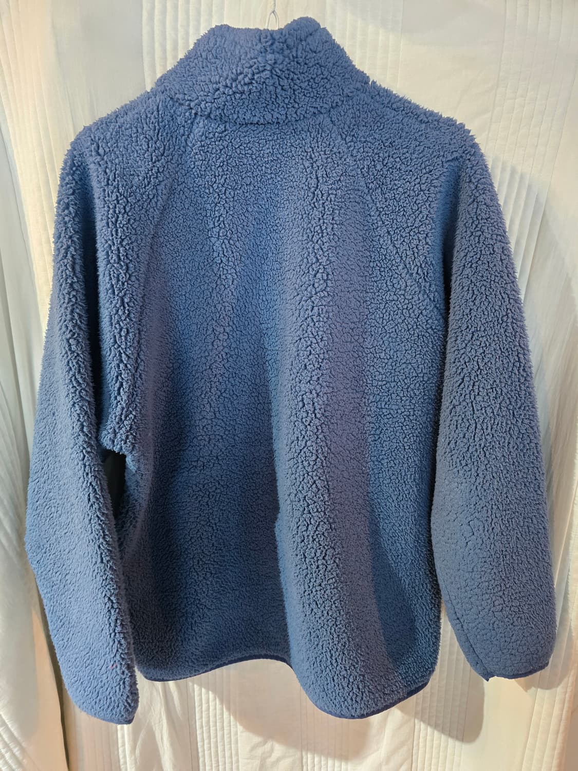 컬럼비아 블루 뽀글이 플리스 집업 상품이미지3