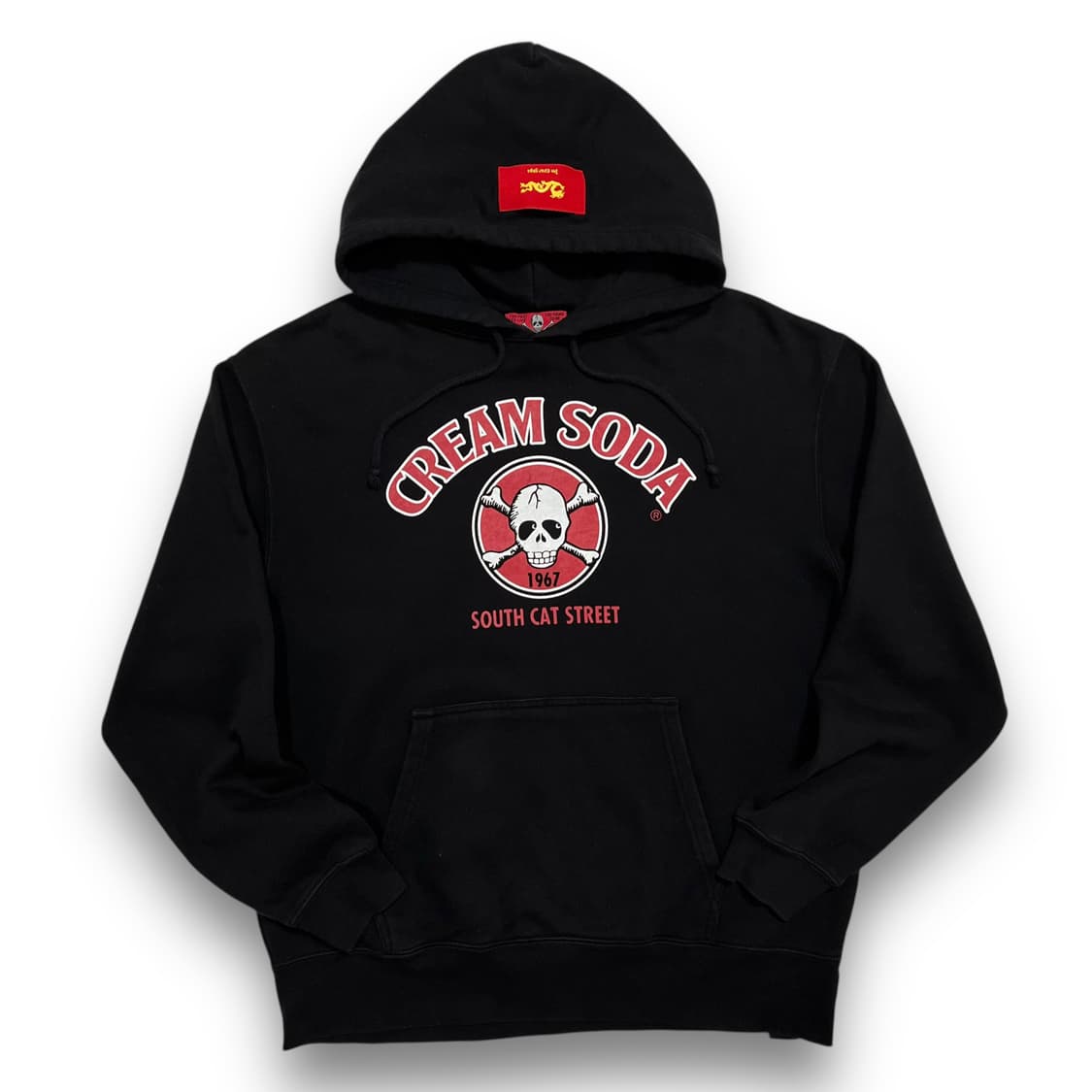 크림 소다 00s 사우스 캣 스트릿 스컬 로고 다크 후디 상품이미지2