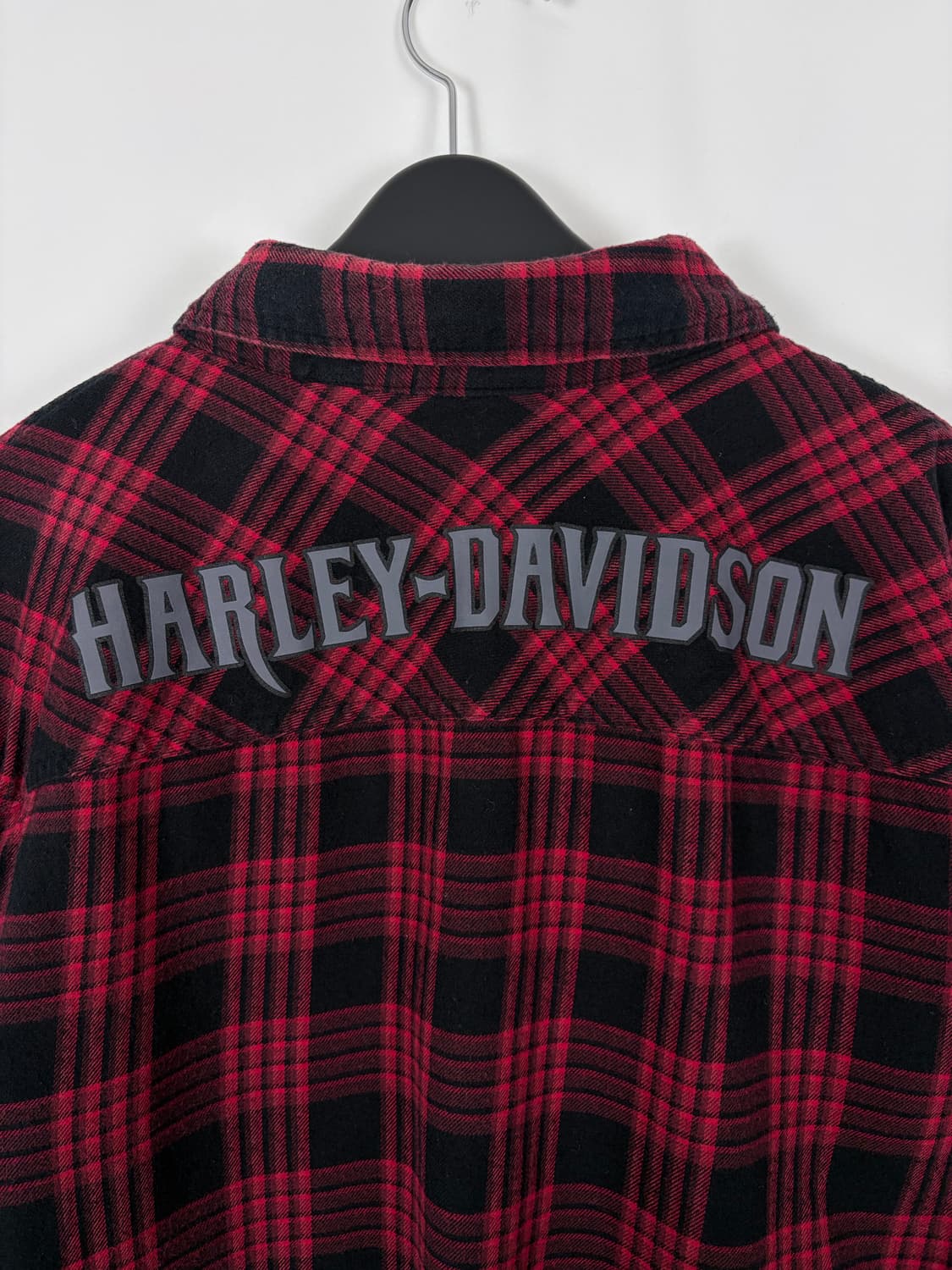 a264) 할리데이비슨 체크 셔츠 상품이미지6