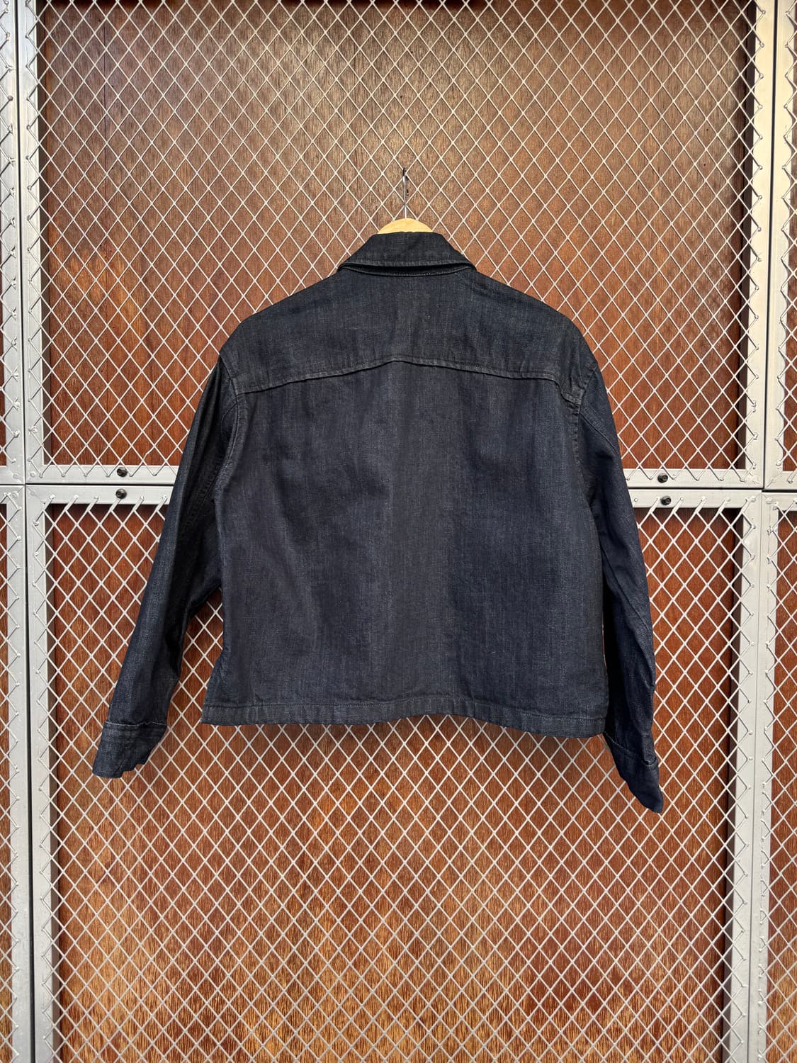 스튜디오 톰보이 생지 데님 와펜 포켓 패치 워크 자켓 F 상품이미지4