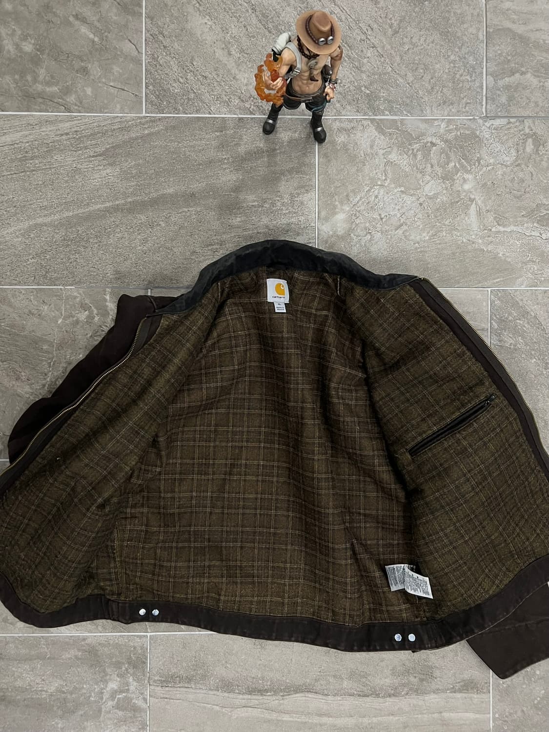 ( XL) 칼하트 디트로이트 자켓 J97 DKB 다크브라운 상품이미지3