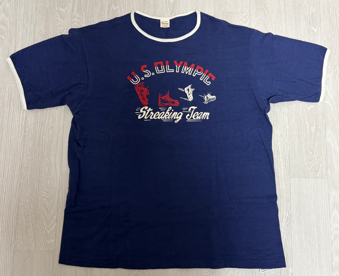 웨어하우스 lot 4059 링거 반팔티 상품이미지1