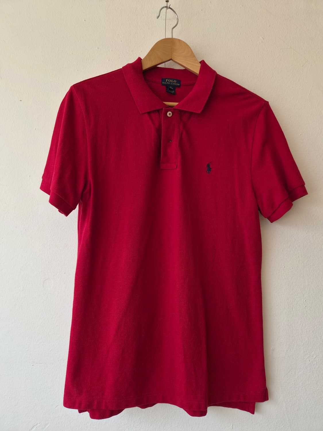 폴로랄프로렌 주니어 레드 PK카라반팔티셔츠 상품이미지2