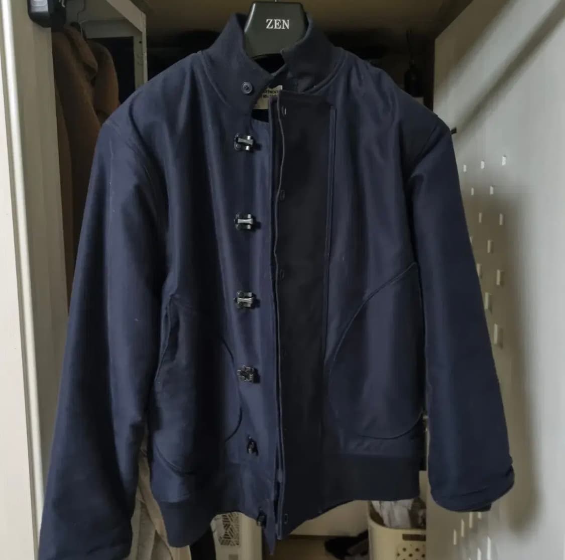 [42]브론슨 덱 후크 자켓 네이비 상품이미지1