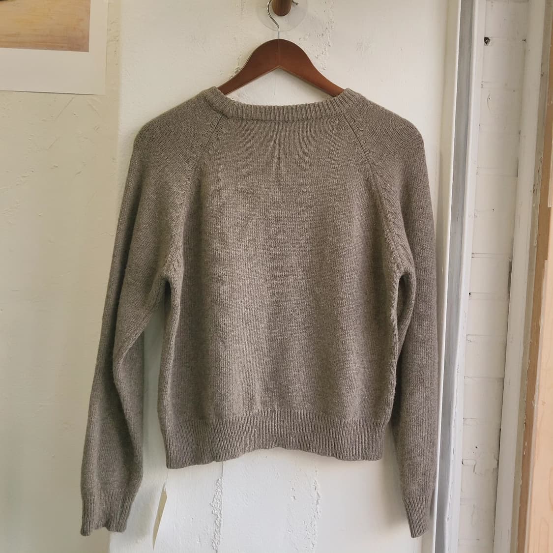 Millwall 카키그레이 레터링 울니트 상품이미지6