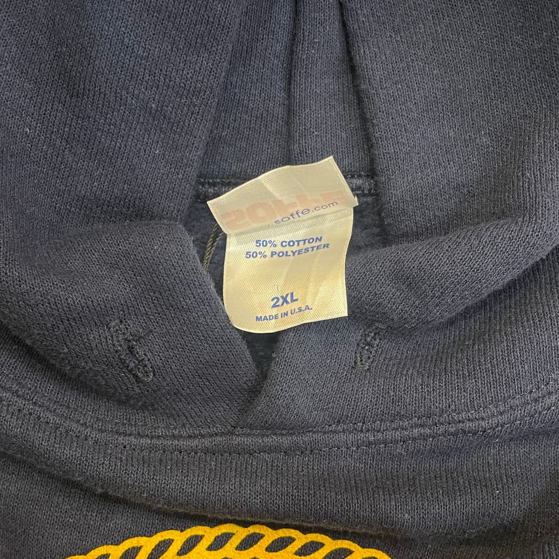 (2XL) USA Soffe NAVY 밀리터리 미해군 후드티  상품이미지10