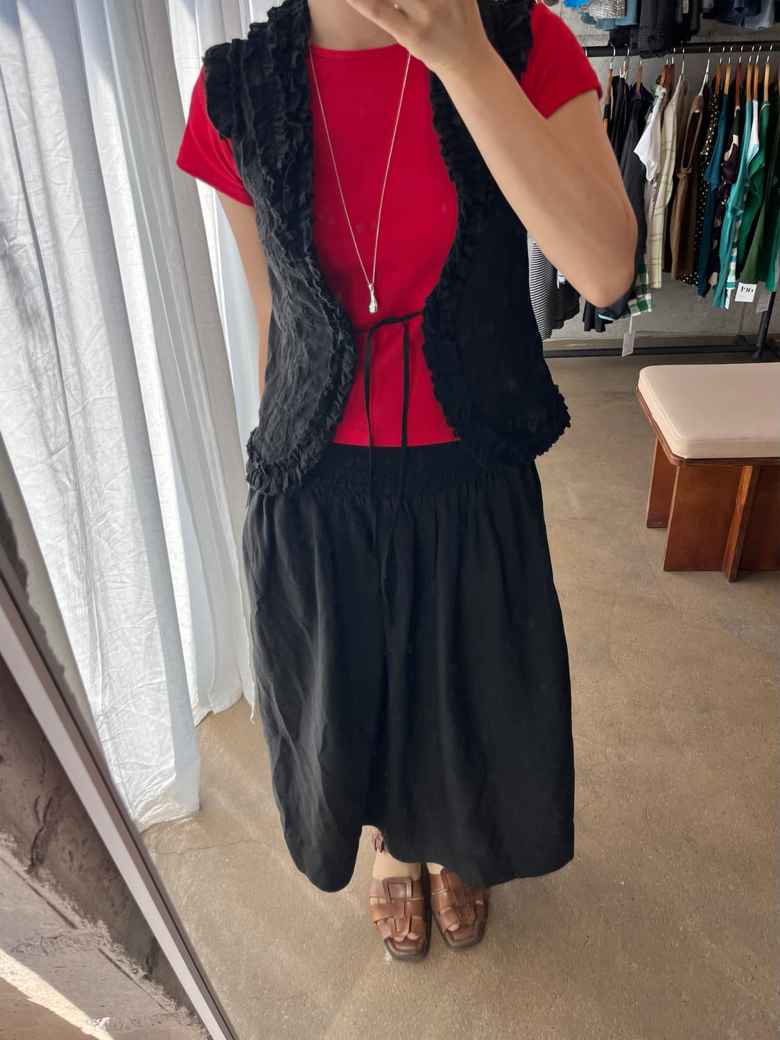 BARNEYS NEWYORK 레이스 탑 상품이미지10