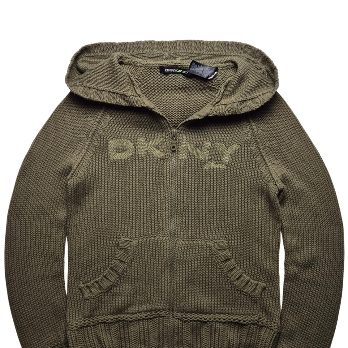 [M] DKNY 니트 후드집업 상품이미지4