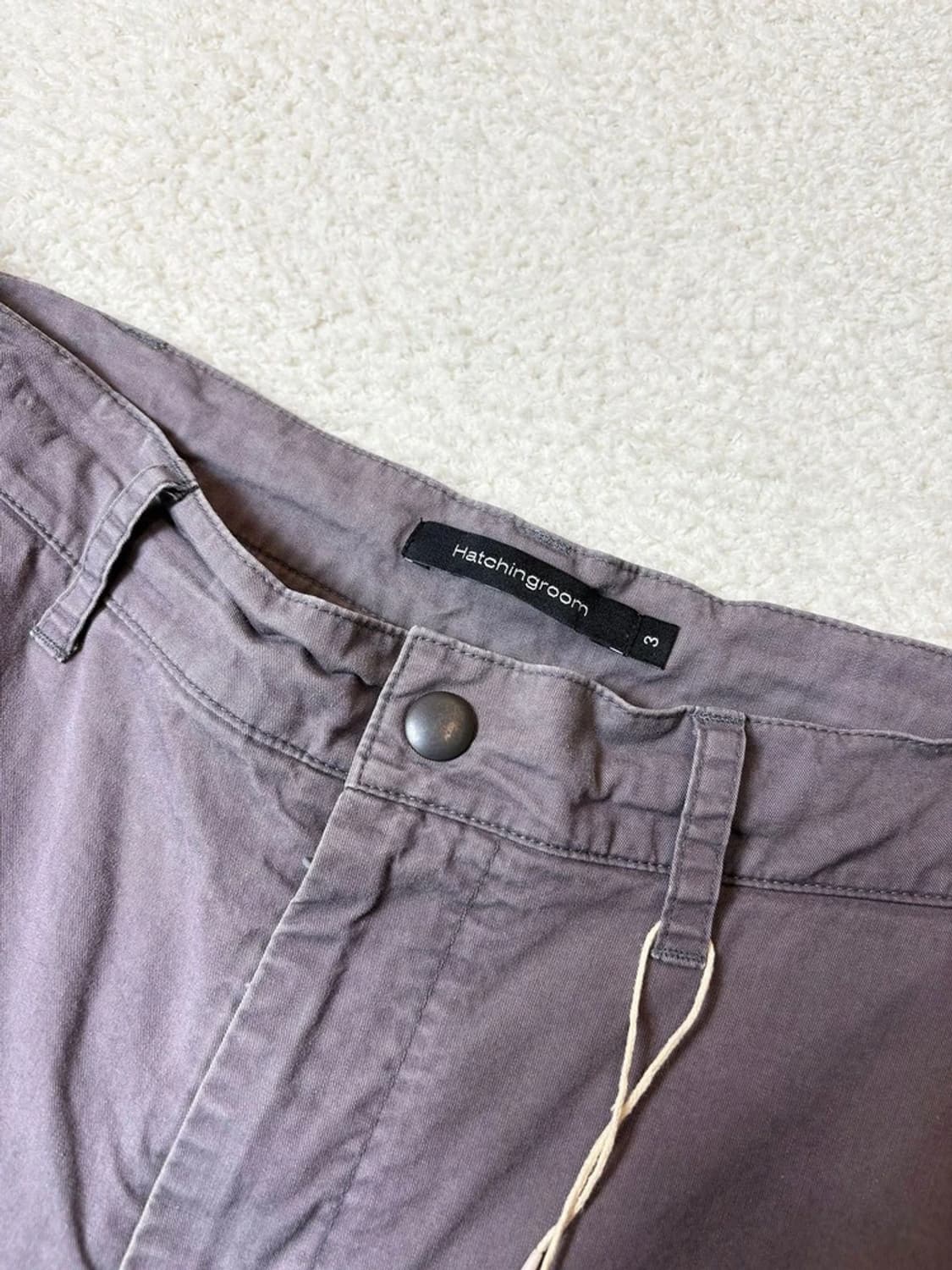 해칭룸 가먼트 다잉 벤티드 팬츠 PN6612 상품이미지3