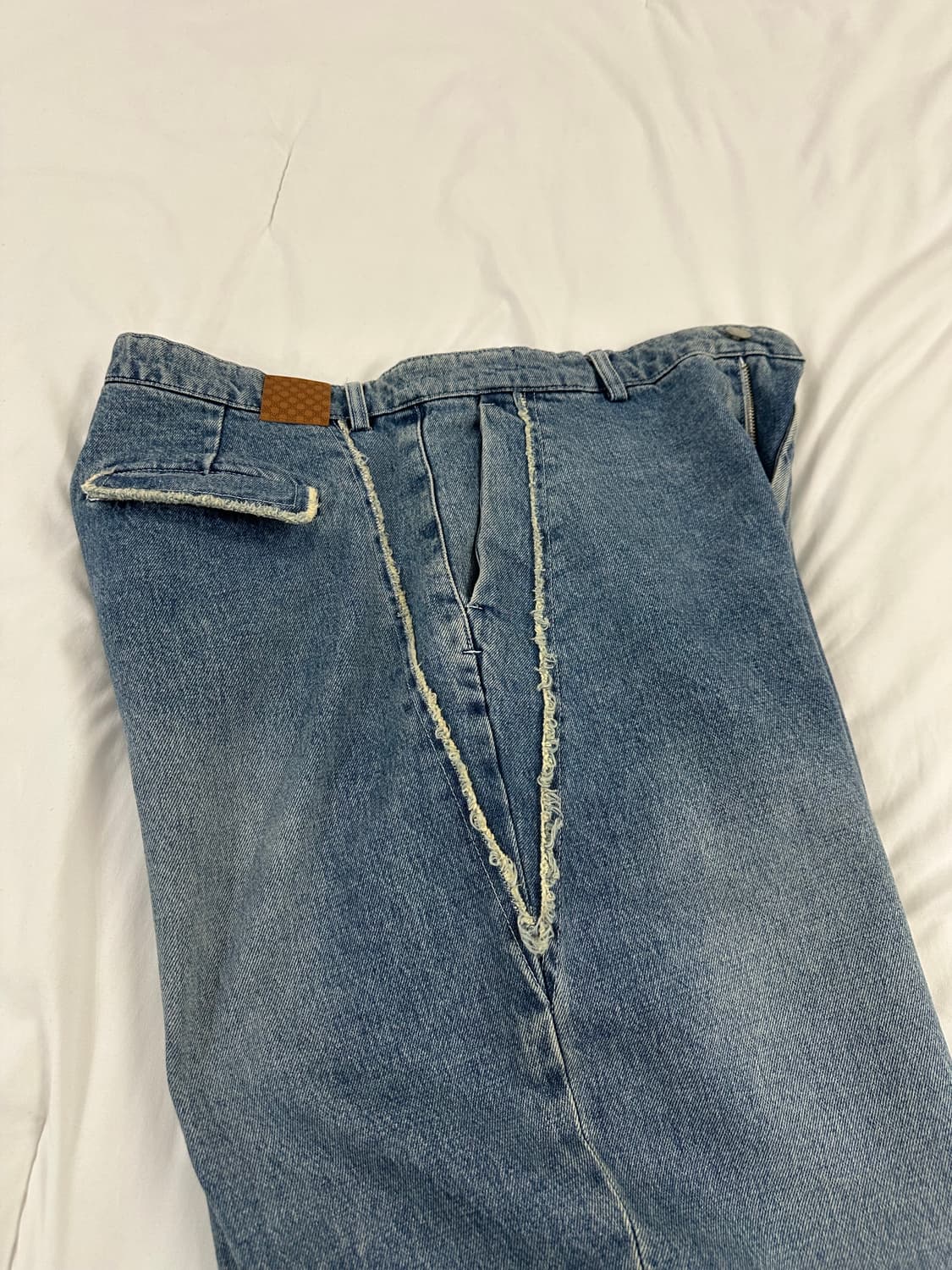 르마드 로우컷 데님팬츠 상품이미지4