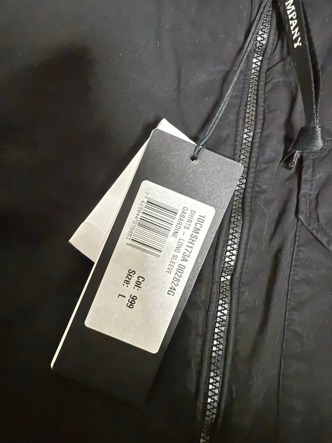 C.P. 컴퍼니 개버딘 가먼트 다이드 유틸리티 셔츠 블랙 - 21SS 상품이미지3