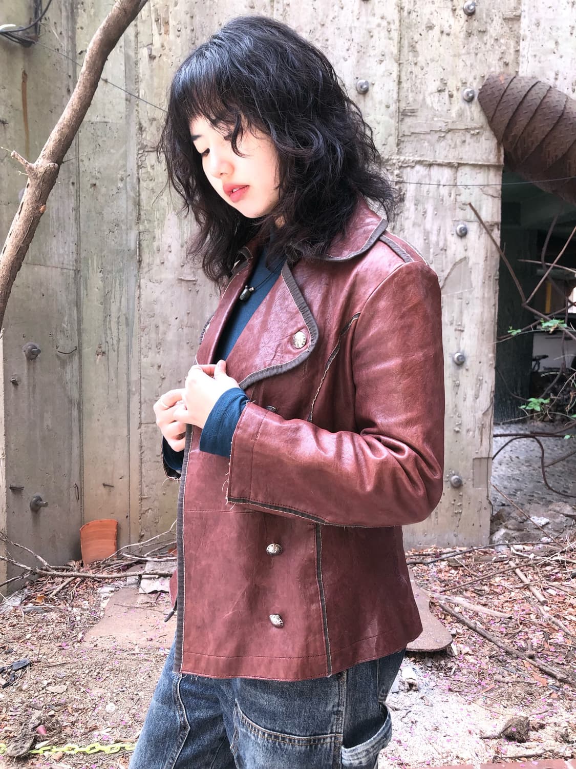 My Tribe real leather jk 상품이미지3