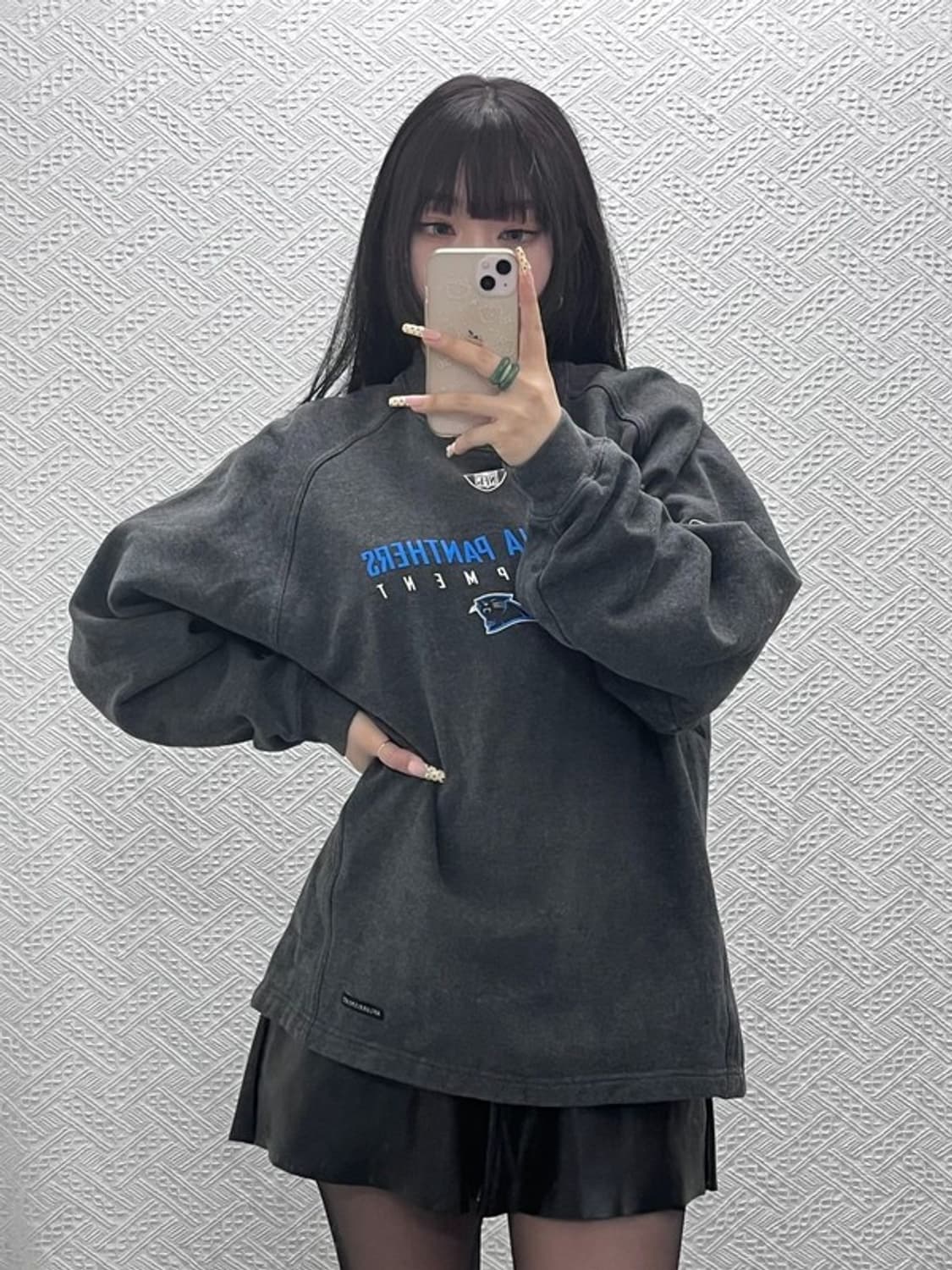 리복 NFL 어센틱 빈티지 레트로 오버핏 맨투맨 M C09957 상품이미지2