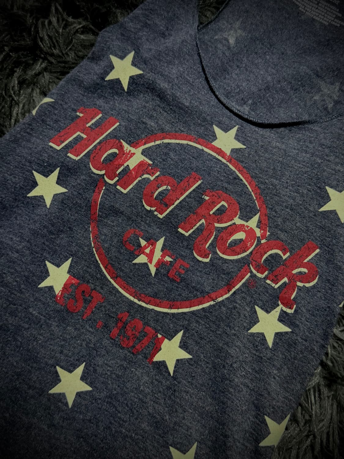 Hard Rock Cafe 별 패턴 롱 슬리브리스 상품이미지5