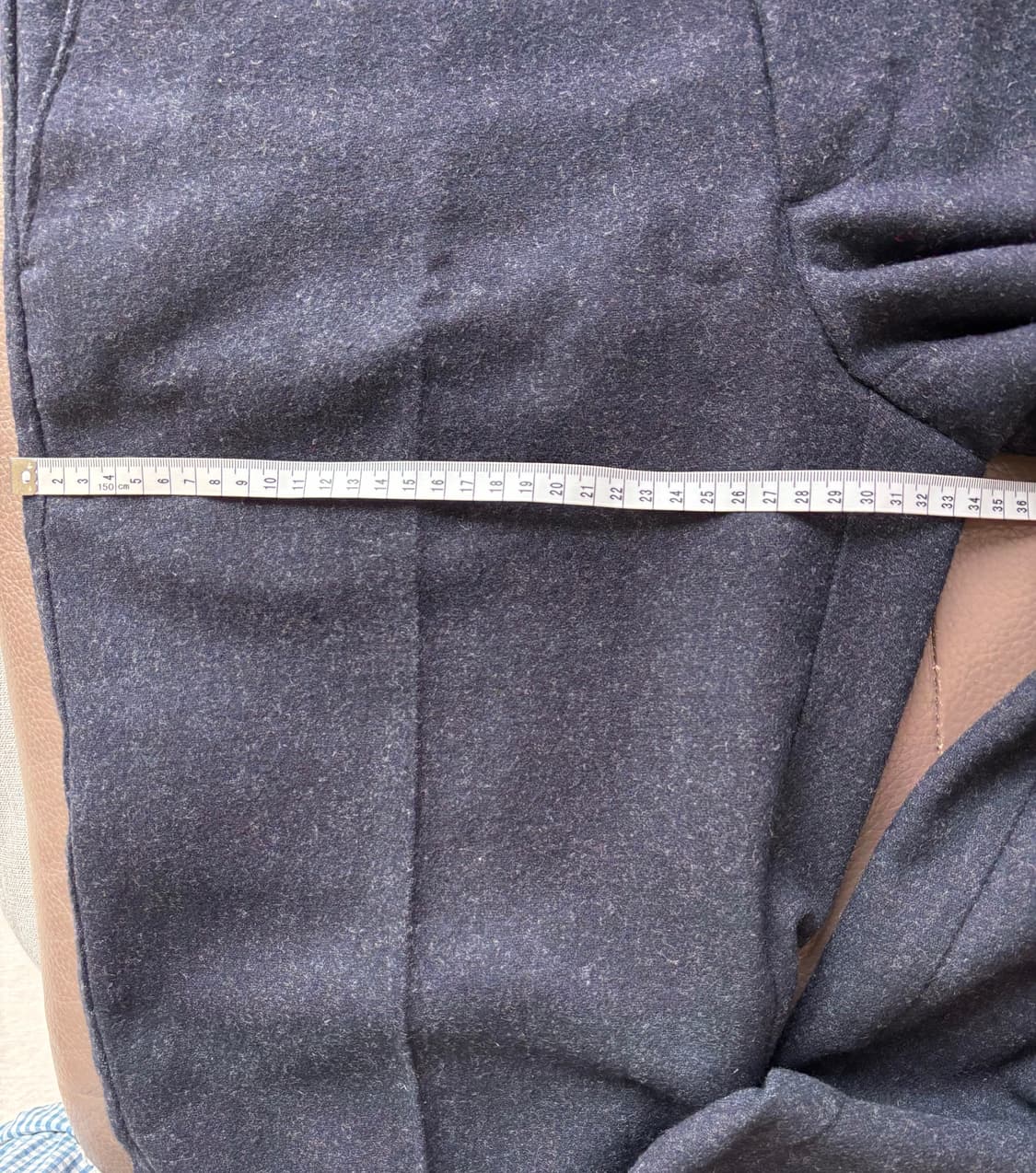 제이크루 클래식핏 울 트라우저 네이비 32 상품이미지7