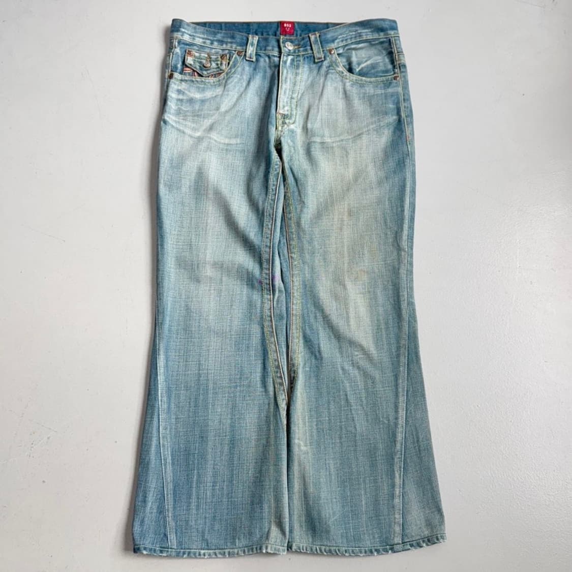 트루릴리전 Y2K 부츠컷 빅사이즈 데님팬츠 상품이미지2