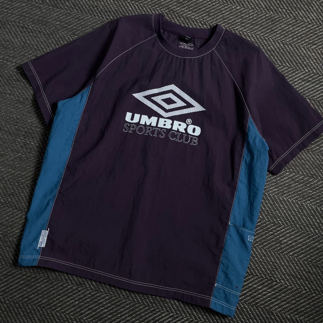 엄브로 크리스피 타슬란 피스테 퍼플 웜업 반팔y 3992 상품이미지1