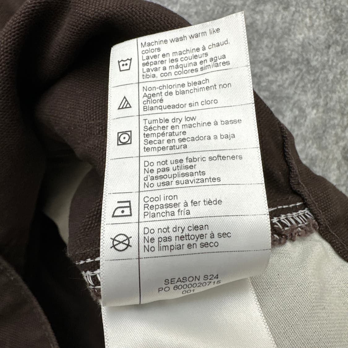 2024 칼하트 B136 DKB 브라운 더블니 카펜더 팬츠   상품이미지10