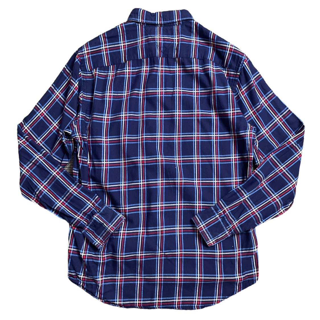 타미힐피거 네이비레드 체크 뉴욕핏 긴팔 셔츠 S 상품이미지2