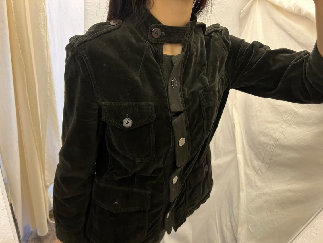 Emporio Armani 벨벳 자켓 상품이미지2