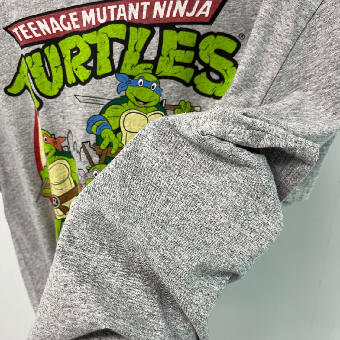 [XL] 닌자거북이 그래픽 반팔 티셔츠 상품이미지4