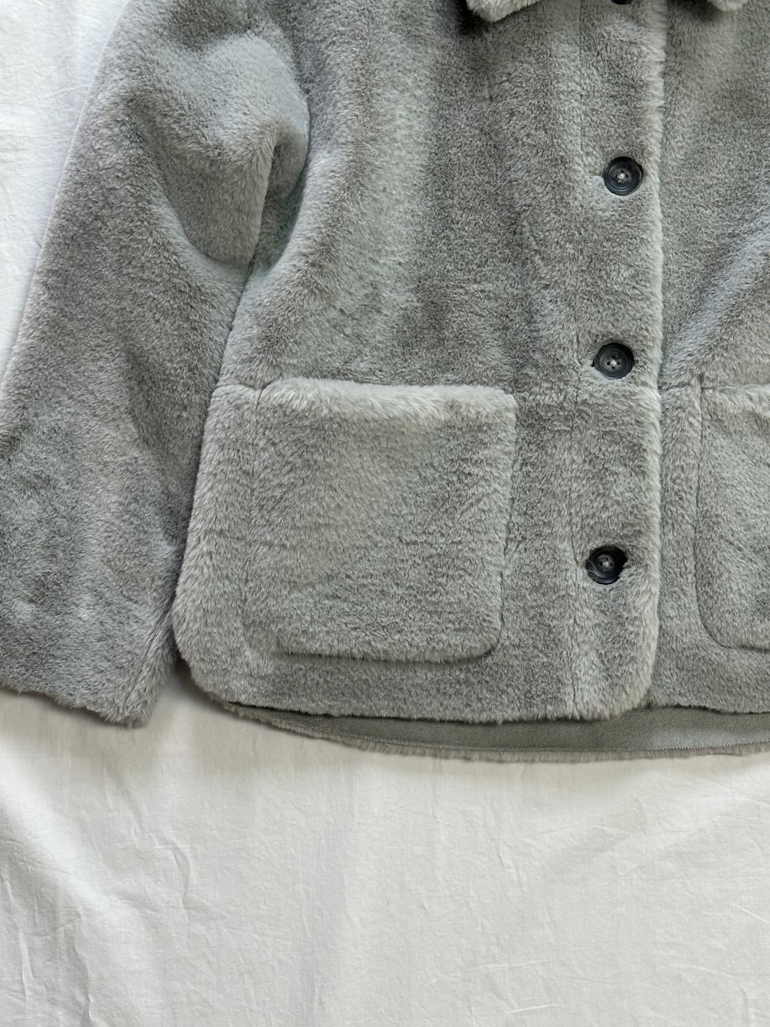 로엠 페이크퍼 모피자켓 상품이미지3