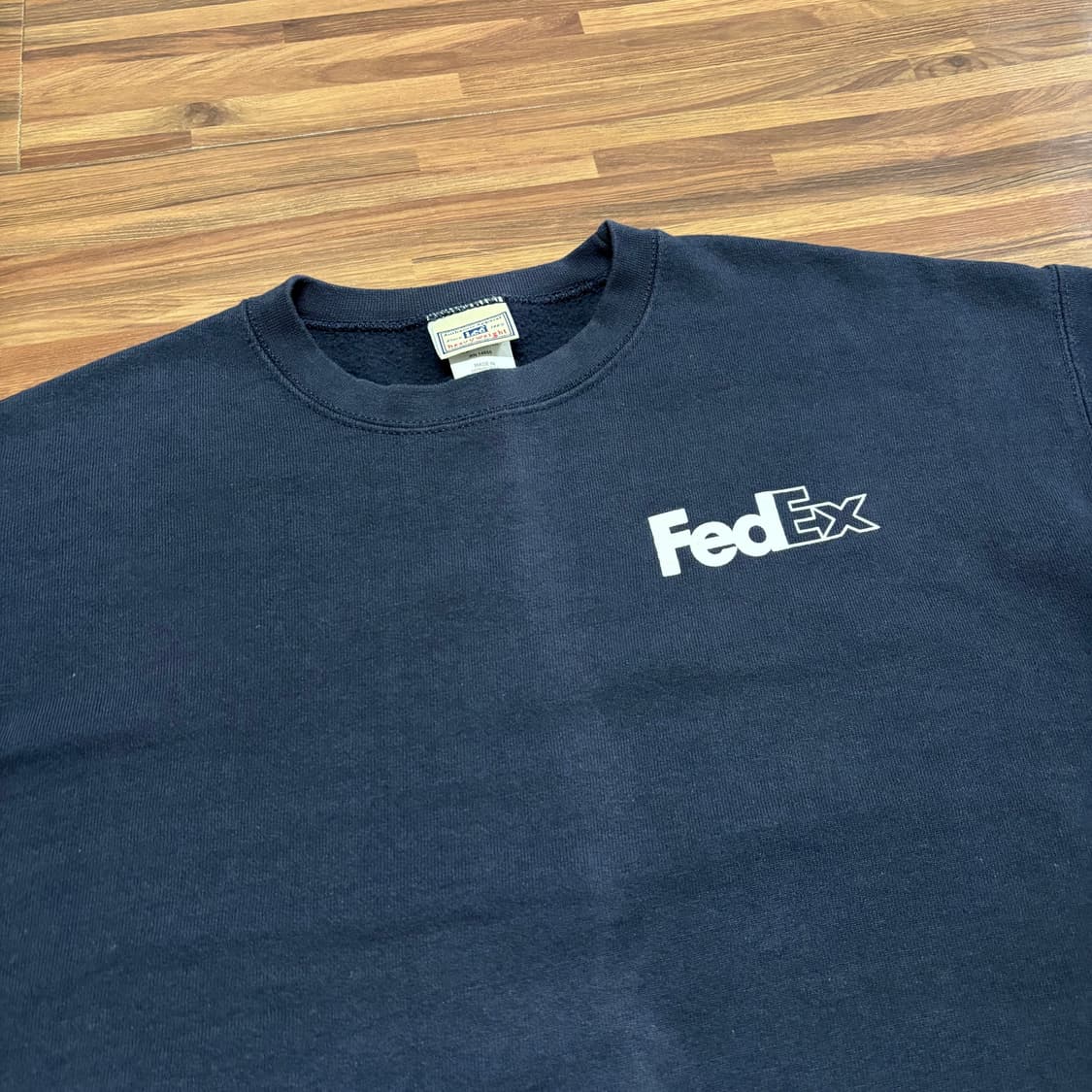 90s 빈티지 FedEx 페덱스 네이비 리 lee 스웻셔츠 맨투맨 l 상품이미지2