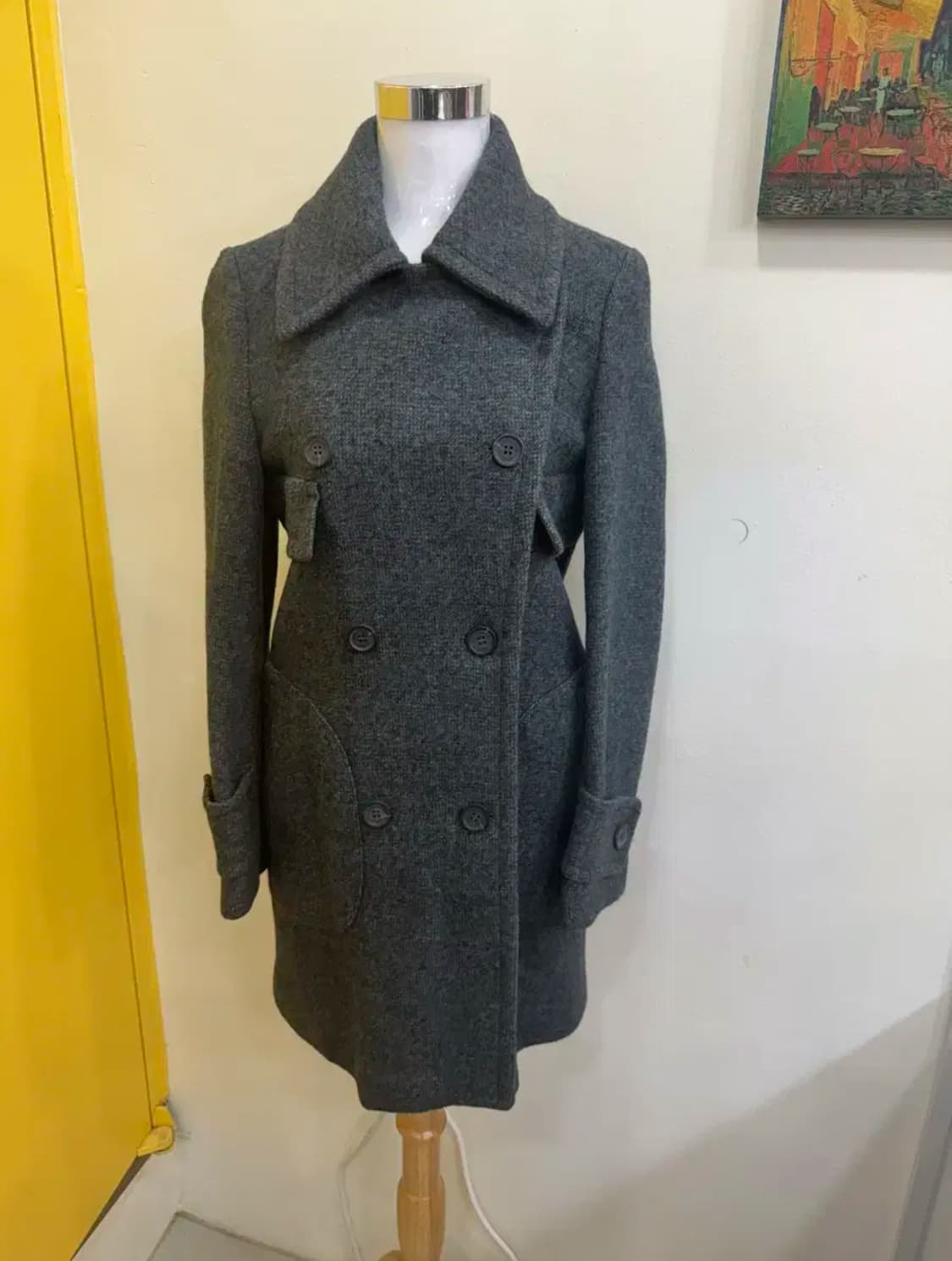 EUDON CHOI 유돈초이 울80 더블코트 상품이미지2