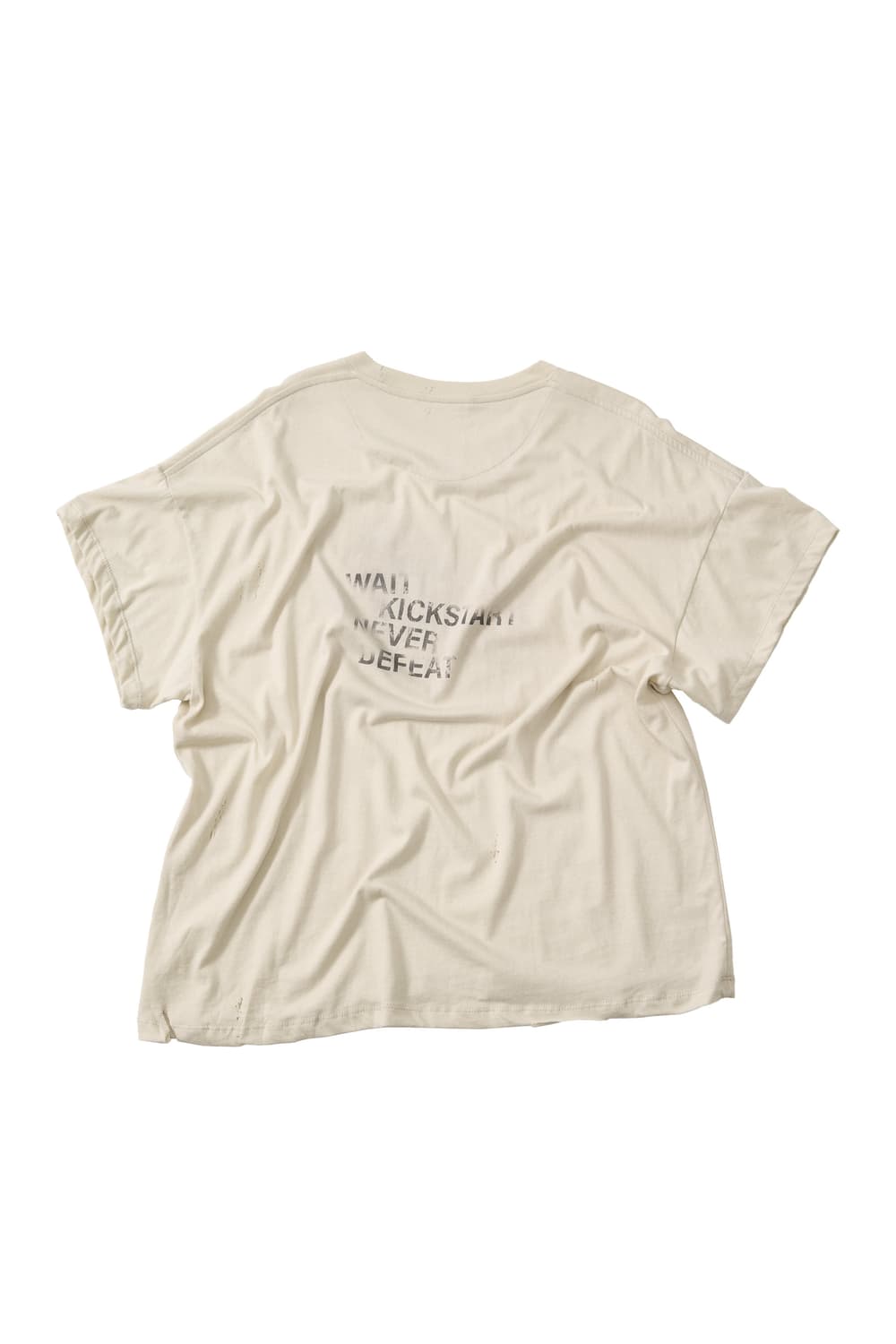 wknd project DISTRESSED WASH TEE 상품이미지5