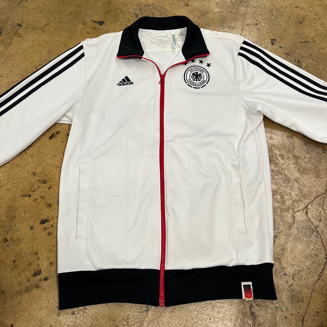 아디다스 흰검 독일 져지 트랙탑 100 상품이미지3