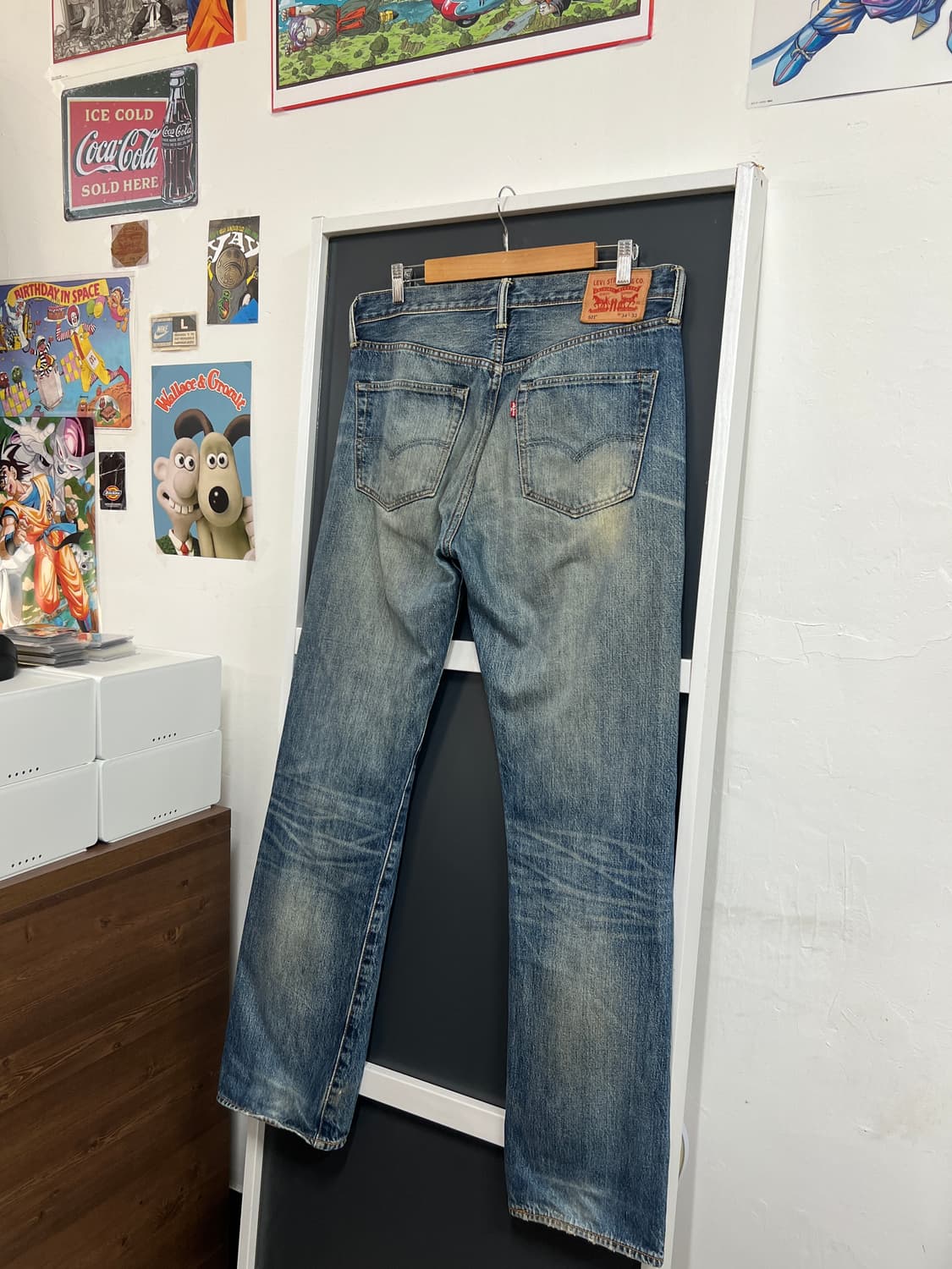 Levis 리바이스 501 버튼플라이 데님 팬츠 상품이미지1