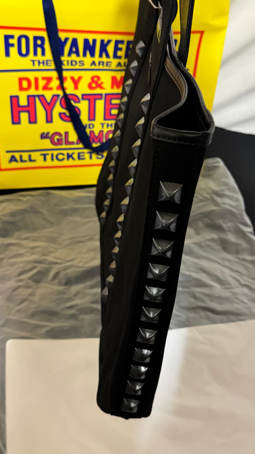 (급처)히스테릭 글래머 스터드 캔버스 도트백 상품이미지4