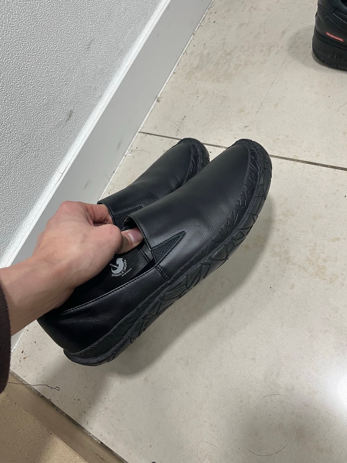 Issey miyake 레더 슬립온 42 상품이미지3