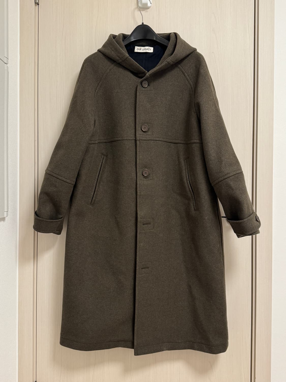 아워레가시 후드 더플 코트 상품이미지1